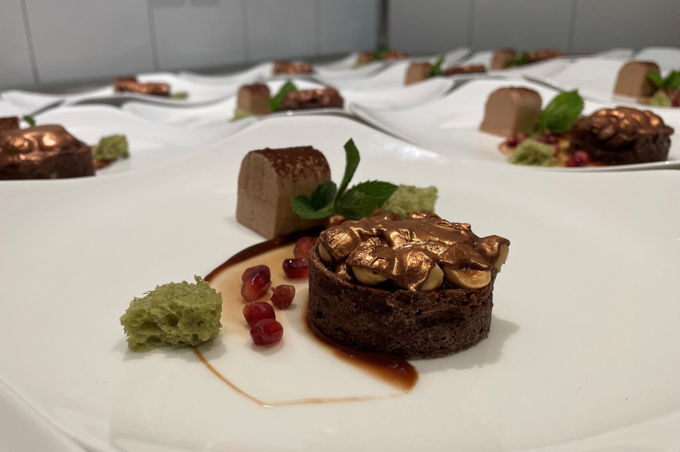 Dessert Nuss Variation