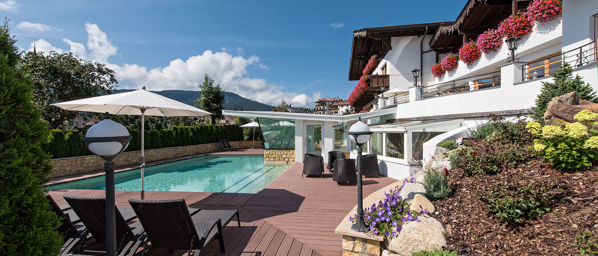 Hotel mit Außenpool - Tirolerhof Taisten