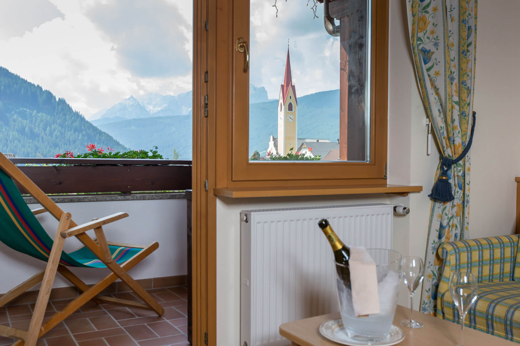 Komfort Superior Zimmer - Balkon - Tirolerhof Taisten