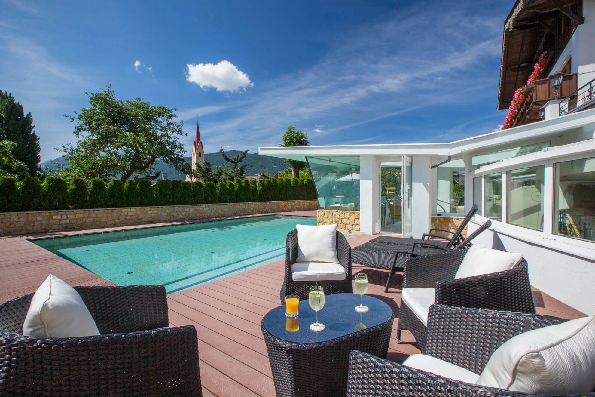 Inklusivleistungen Pool - Tirolerhof Taisten