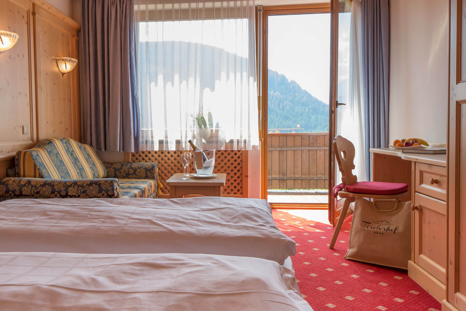 Komfort Doppelzimmer - Tirolerhof Taisten