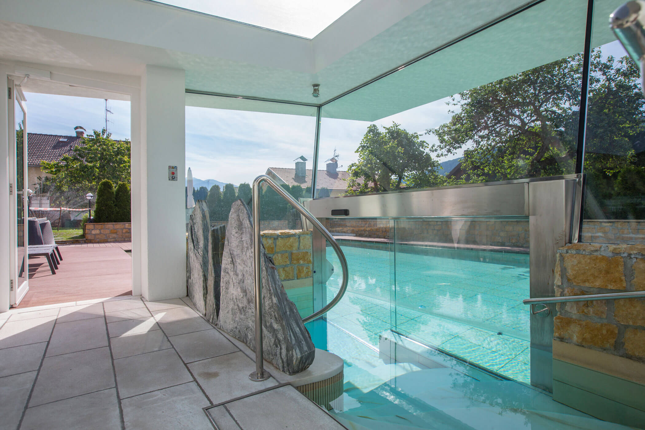 Pool - Außenbecken - Tirolerhof Taisten