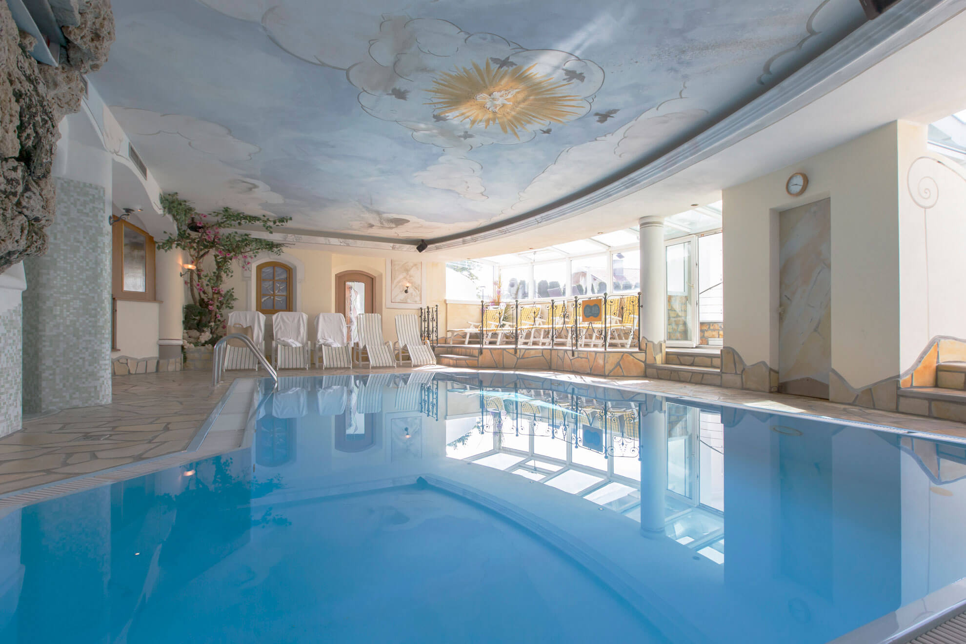 Pool - Innenpool - Tirolerhof Taisten