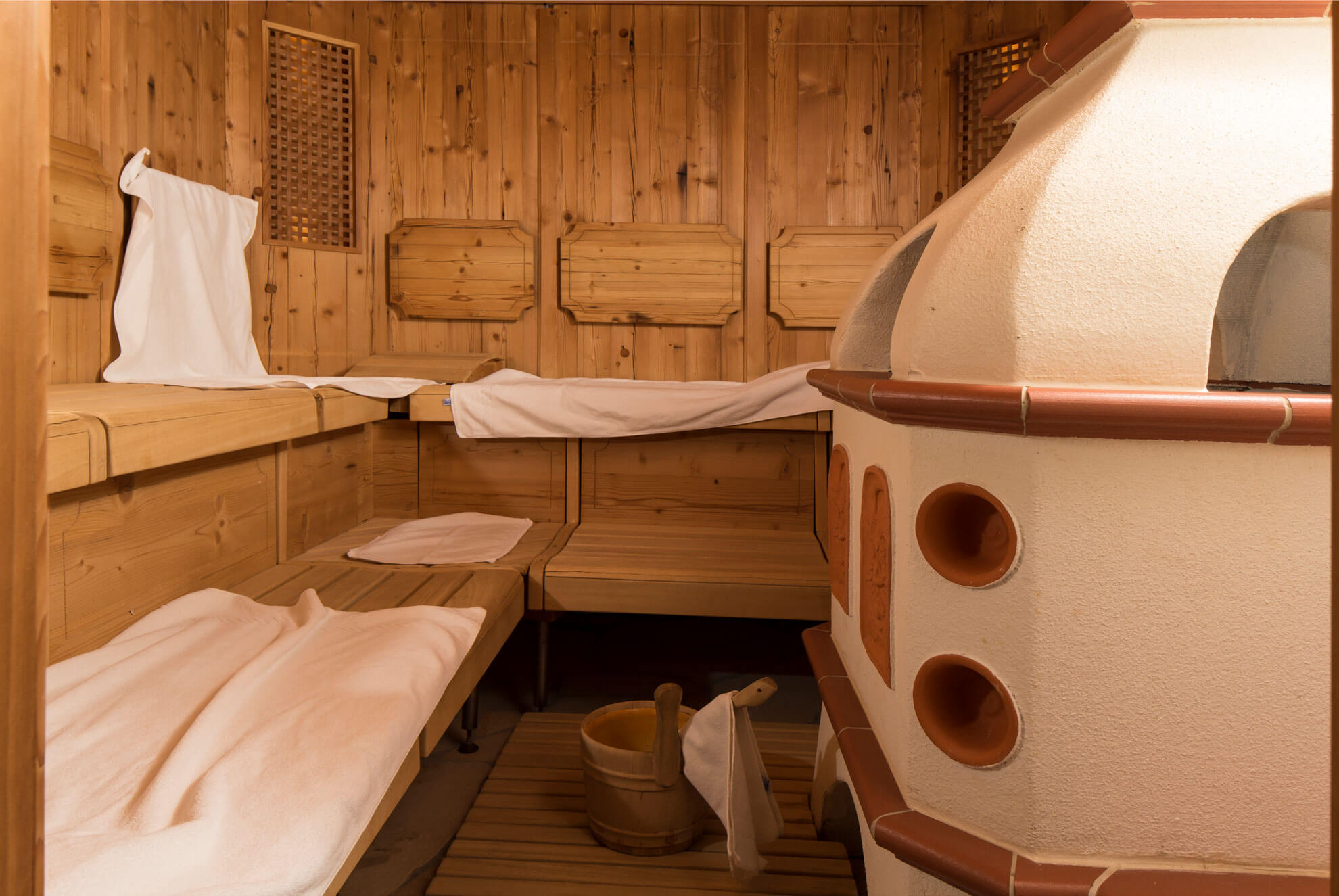 Sauna - Tirolerhof Tesido