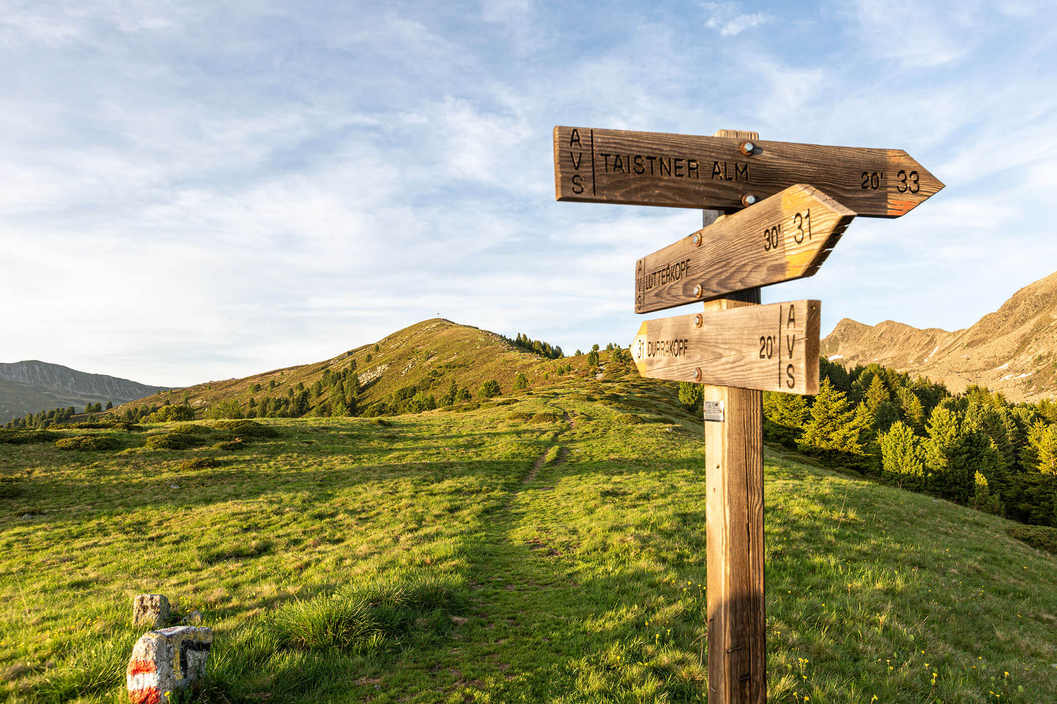Wandern - Schilder - Tirolerhof Taisten