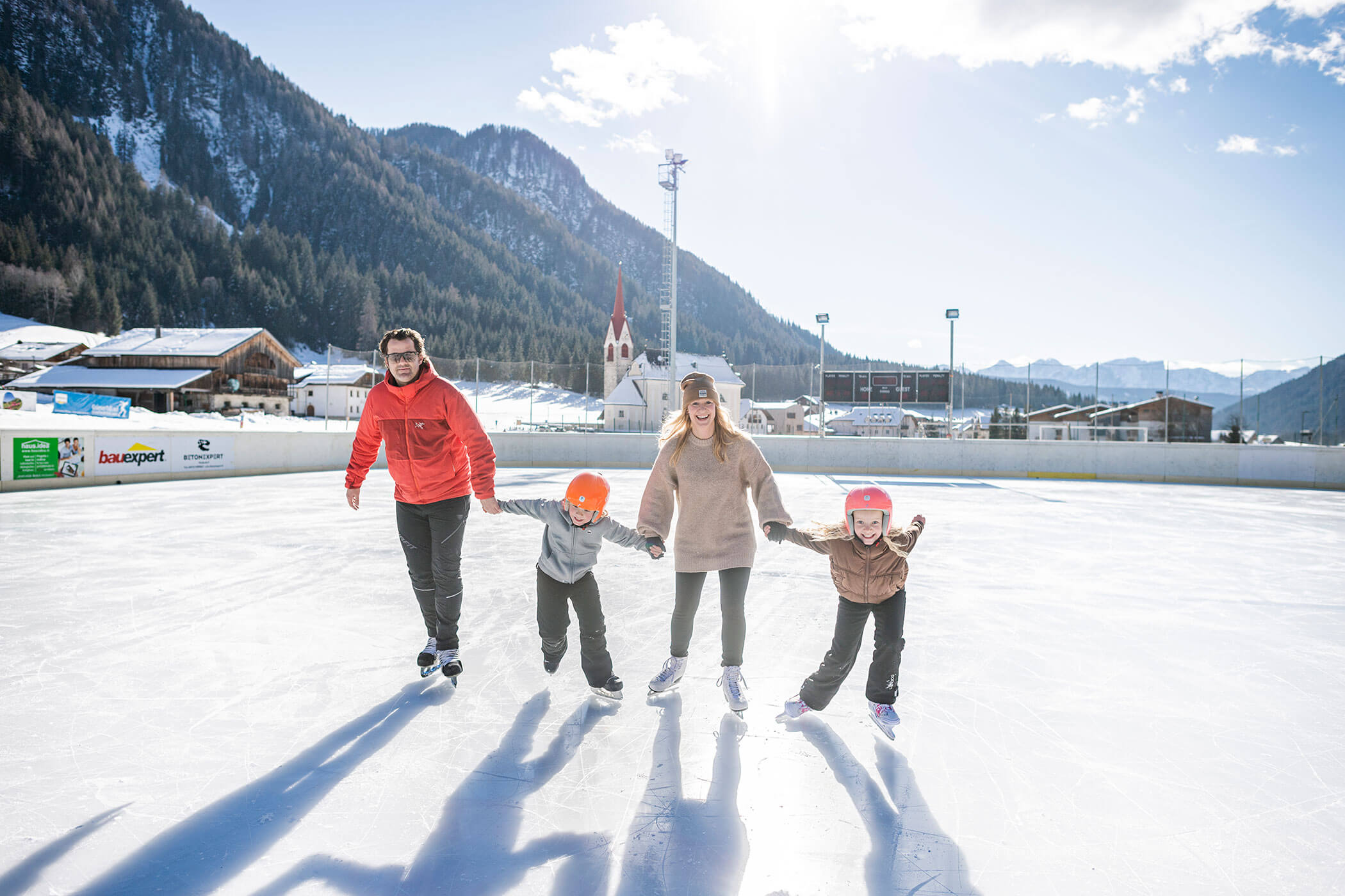 Eislaufen - Tirolerhof Taisten